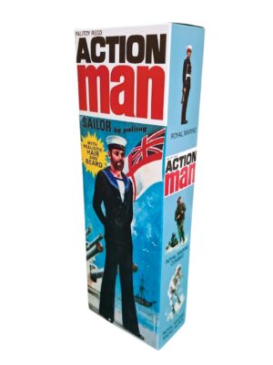Palitoy Action Man Sailor with Realistic Hair and Beard Reproduction Box