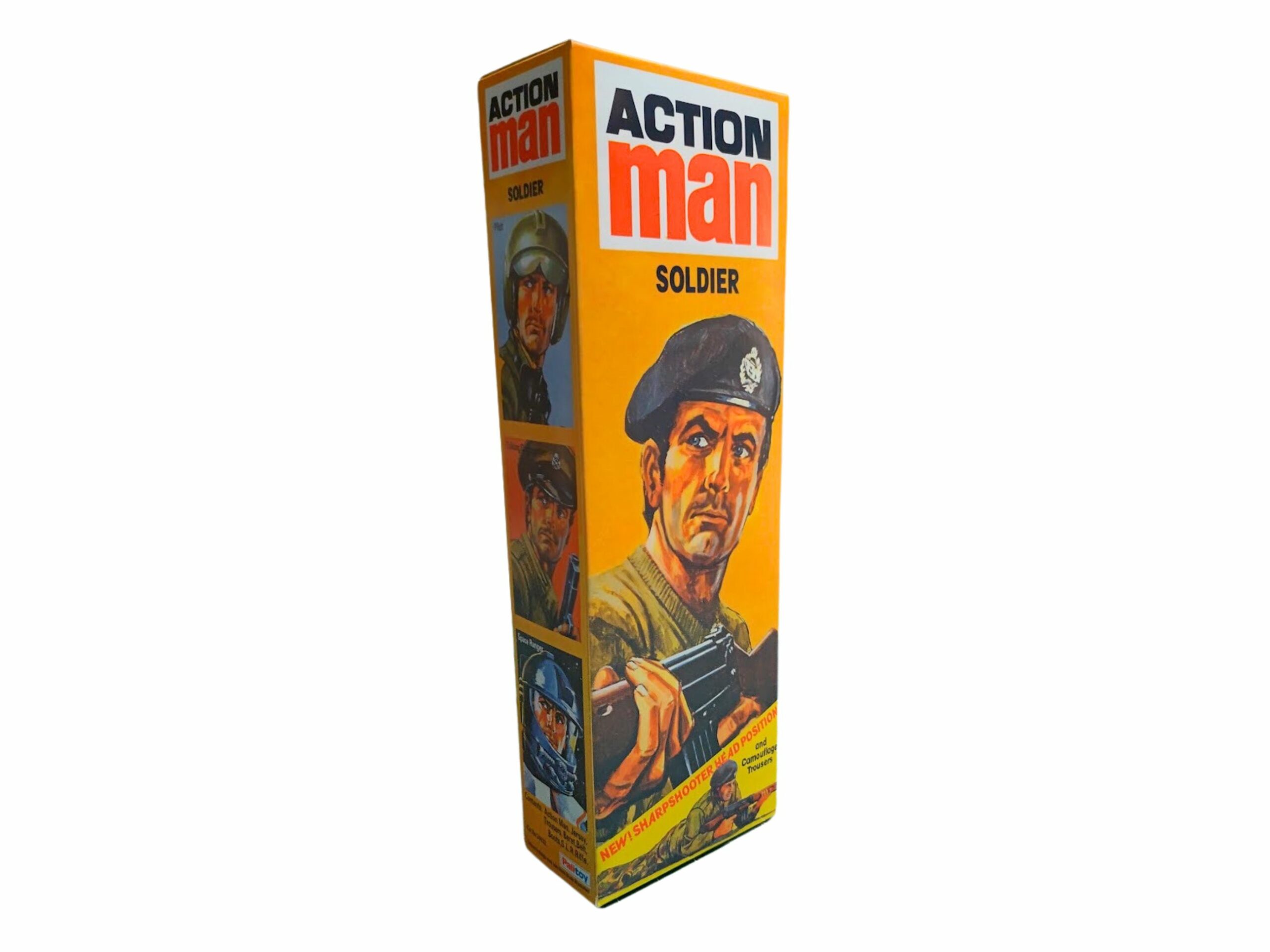 Palitoy Action Man - Sharpshooter Soldier Reproduction Box