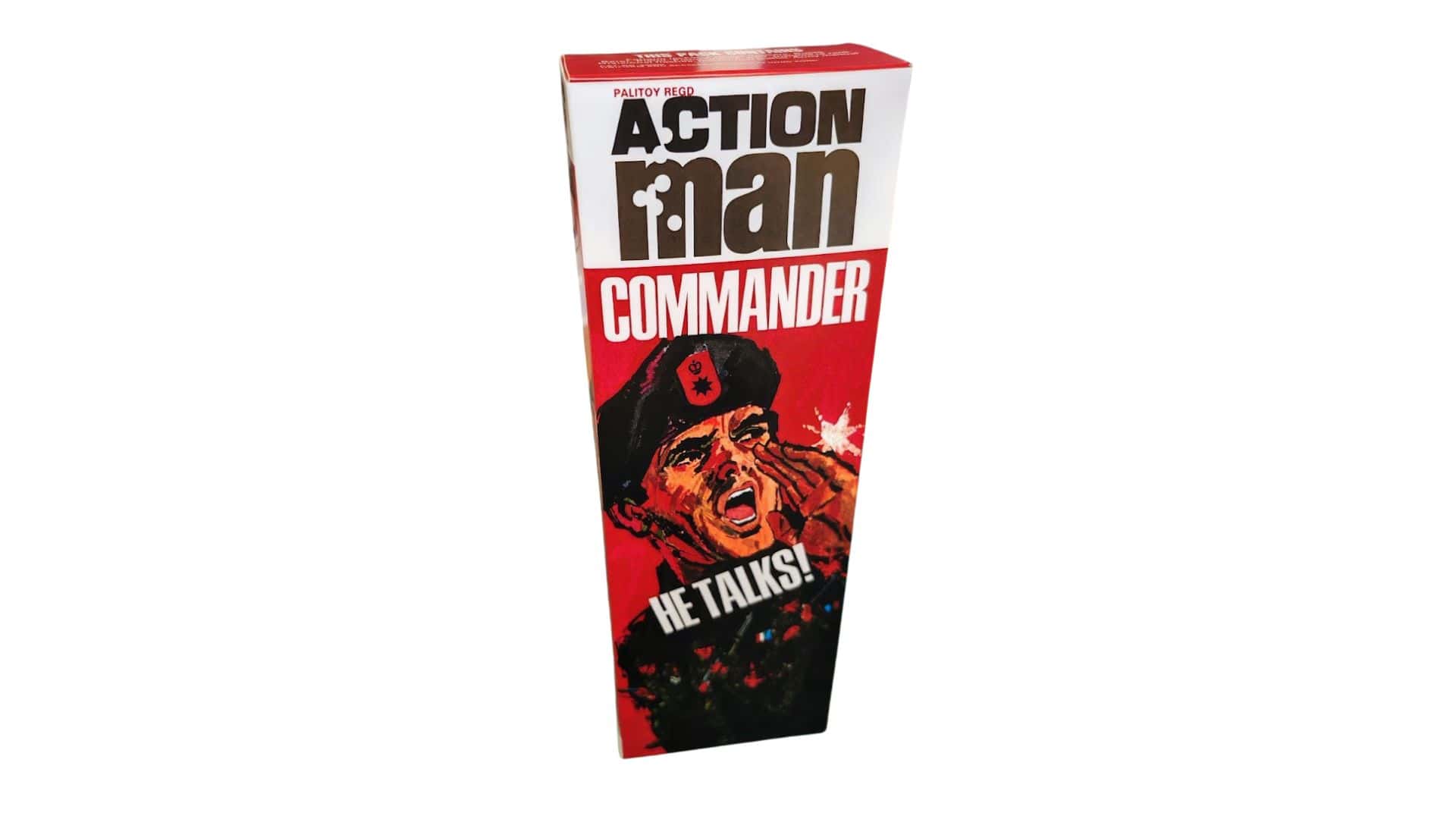 Palitoy Action Man Talking Commander Reproduction Box
