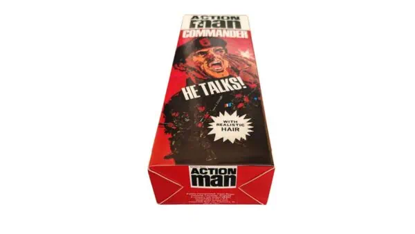 Palitoy Action Man Talking Commander with Realistic Hair Reproduction Box