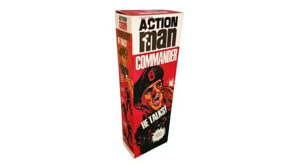 Palitoy Action Man Talking Commander with Realistic Hair Reproduction Box