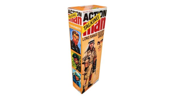 Palitoy Action Man Long Range Desert Group Code 3 Reproduction Box