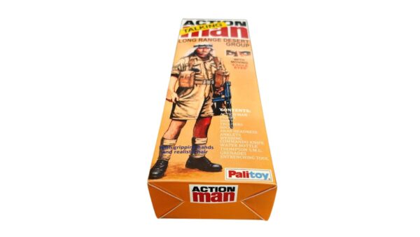 Palitoy Action Man Long Range Desert Group Code 3 Reproduction Box