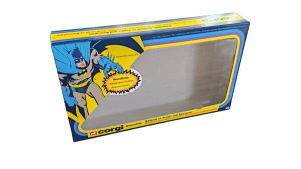 Corgi Toys Giftset 40 1979 Flat Box Batmobile, Batboat and Batcopter Repro Box (NO INSERT)