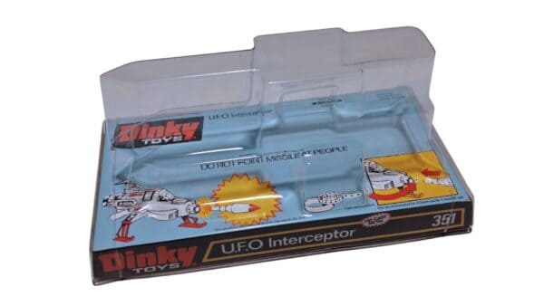 Dinky Toys 351 Shado Interceptor Blister/Bubble Repro Box