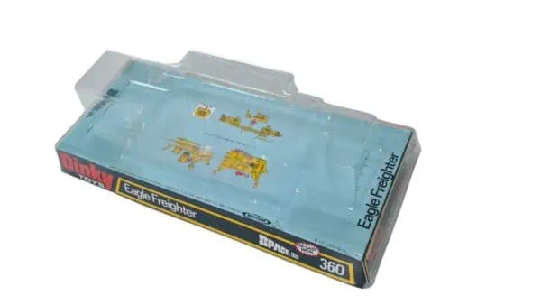 Dinky Toys 360 Eagle Freighter Space 1999 Blister/Bubble Repro Box