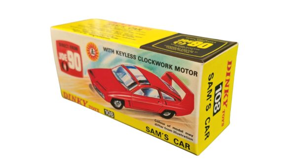 Dinky Toys 108 Sams Car Repro Box 4 Dinky Toys 108 Sam’s Car Repro Box