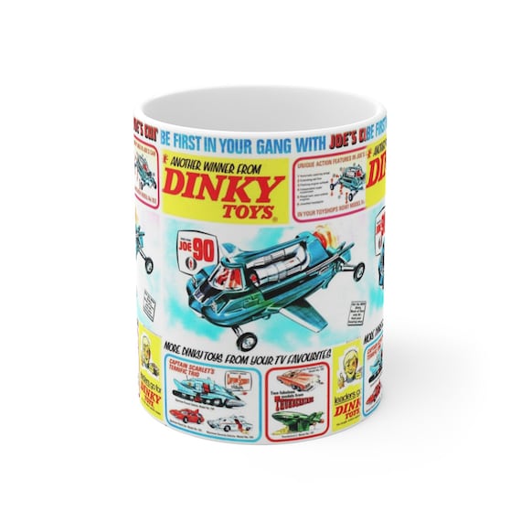 Dinky Toys 102 Joe’s Car 11oz gift mug Joe 90 TV Series