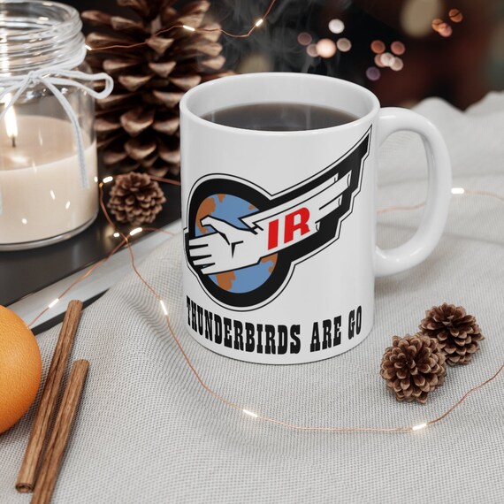 Thunderbirds Are Go International Rescue Logo Gift Mug