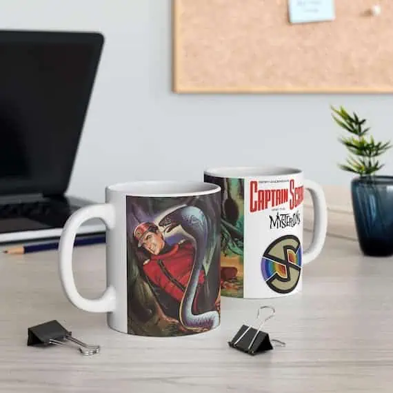 Captain Scarlet 11oz Snake Ceramic Mug