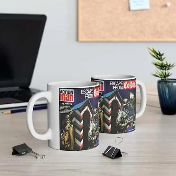 Vintage Action Man Colditz Retro Gift Mug