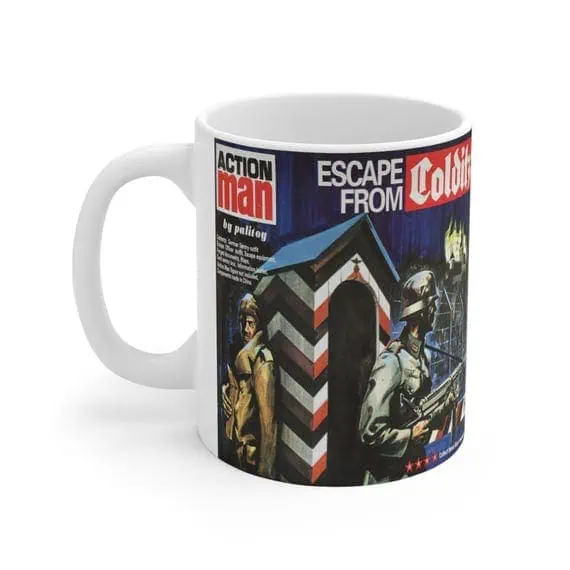 Vintage Action Man Colditz Retro Gift Mug