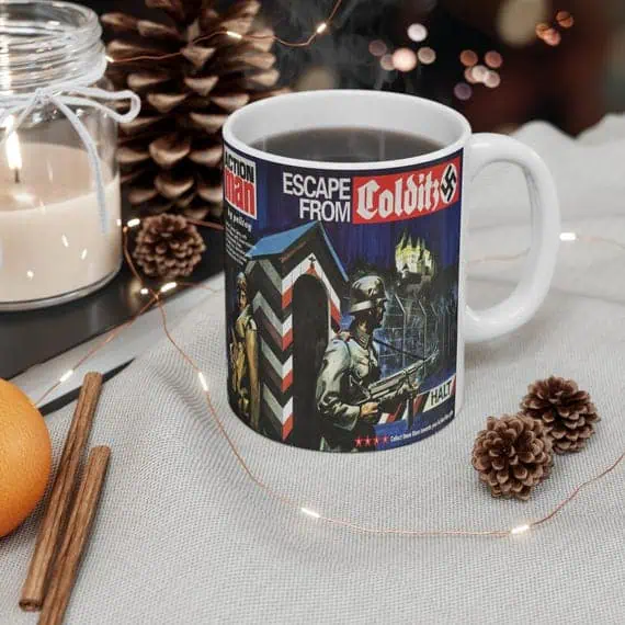 Vintage Action Man Colditz Retro Gift Mug