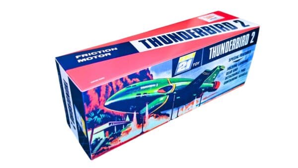 J. Rosenthal JR21 Thunderbird 2 Friction Vehicle Repro Box
