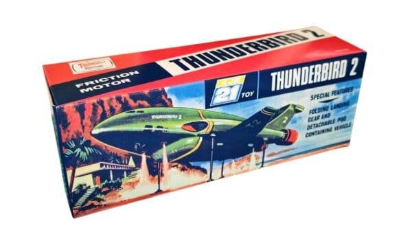J. Rosenthal JR21 Thunderbird 2 Friction Vehicle Repro Box