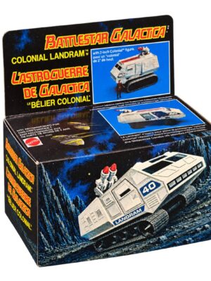 Mattel Battlestar Galactica Colonial Landram Reproduction Box