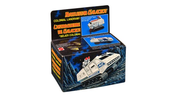 Mattel Battlestar Galactica Colonial Landram Reproduction Box