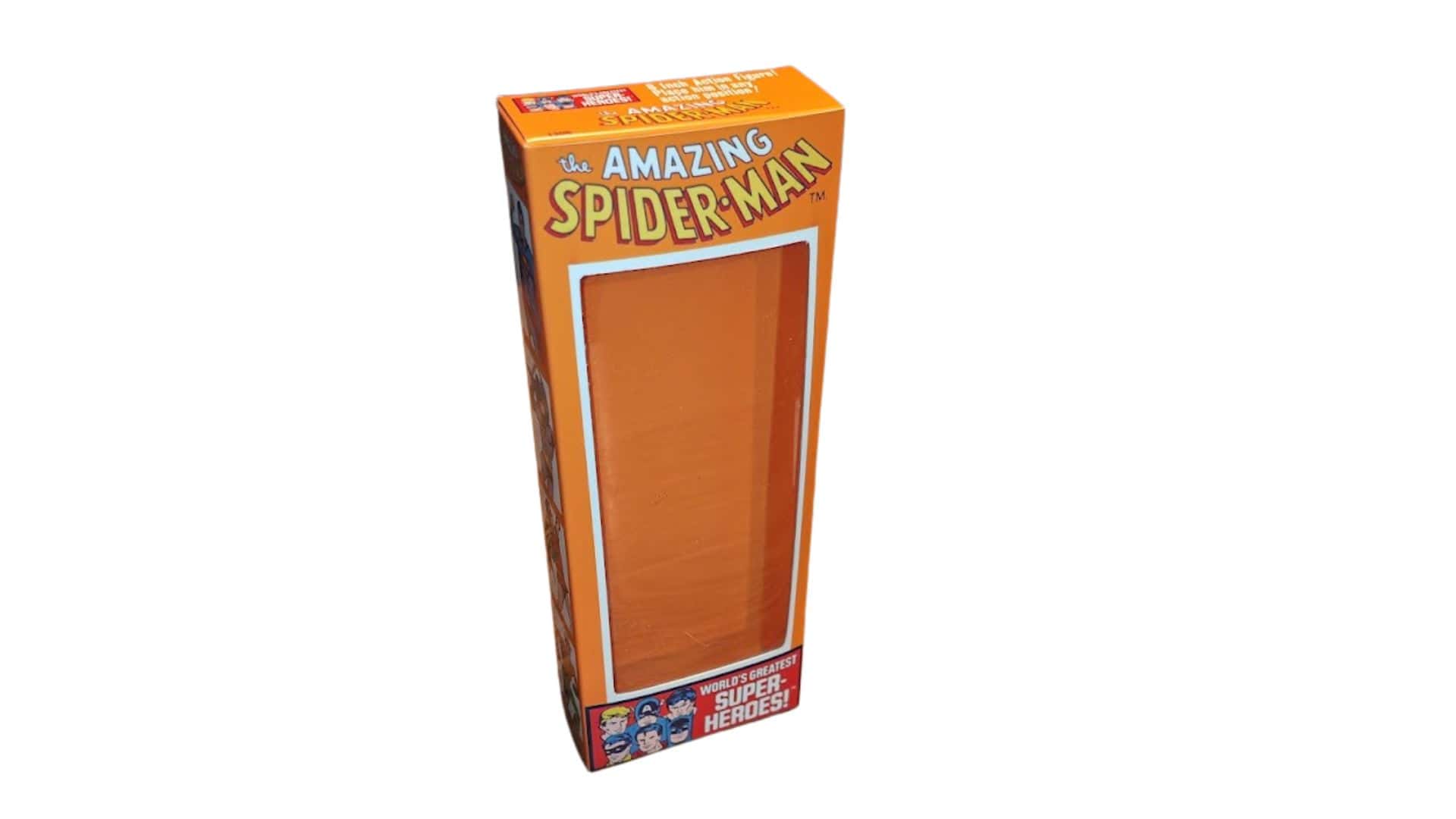 Mego The Amazing Spiderman Reproduction Box