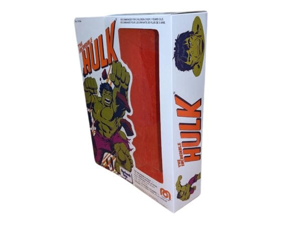 Mego The Incredible Hulk Figure Reproduction Box