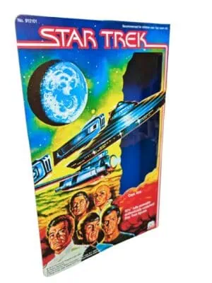 Mego Star Trek Captain Kirk 12½-InchFigure Reproduction Box