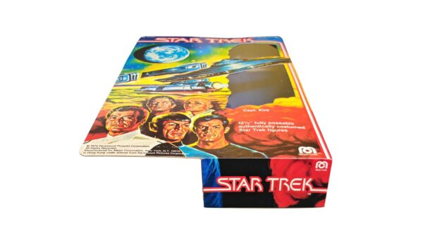 Mego Star Trek Captain Kirk 12½-InchFigure Reproduction Box