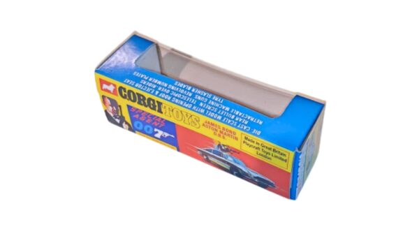 Corgi Toys 270 James Bond DB5 Slim Line Type A Rare version Repro Box