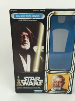 Star Wars 12 Inch Obi-Wan Ben Kenobi Reproduction Box and Inserts