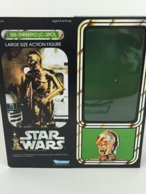 s-l1600 (1) Star Wars 12 Inch See-Threepio C-3PO Reproduction Box and Inserts