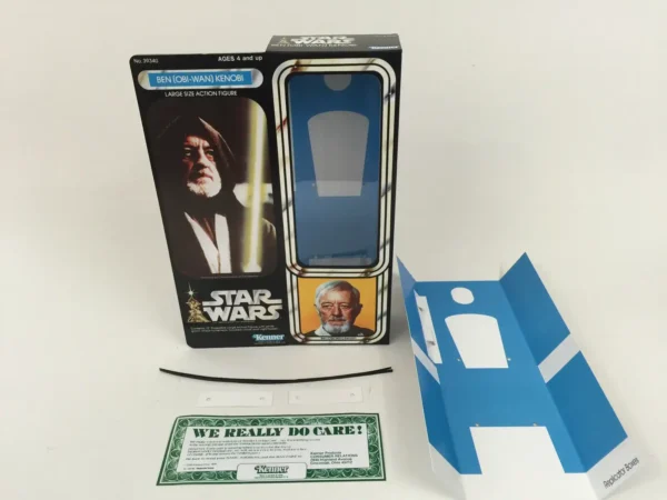 Star Wars 12 Inch Obi-Wan Ben Kenobi Reproduction Box and Inserts