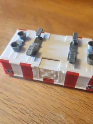 Dinky 359 Space 1999 Eagle Transporter 3D Printed Replacement Pod.