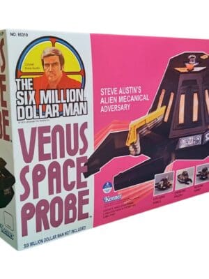 Kenner Six Million Dollar Man Venus Space Probe Reproduction Box